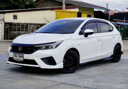  Honda City 1.0s+ Turbo Hatchback เกียร์: ออโต้ เครื่องยนต์: เบนซิน สี: ขาว  ปี: 2024