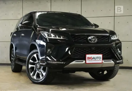 2021 Toyota FORTUNER 2.8 Legender 4WD SUV AT ไมล์แท้ รับประกันตัวรถ 5 ปี 150,000 KM B6002