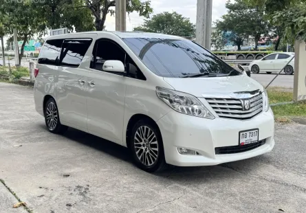 Toyota Alphard 2.4 ปี 2008 รถตู้ครอบครัวสุดพรีเมียม