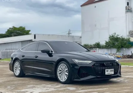 Audi A8 3.0 L 55 TFSI Quattro 2022 สภาพใหม่ ไมล์น้อย ประวัติศูนย์ 