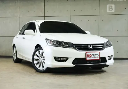 2014 Honda ACCORD 2.0 EL Sedan AT ไมล์แท้ มือแรกป้ายแดง (รถ 11 ปี ไม่เคยเปลี่ยนมือหายากมาก) B5459