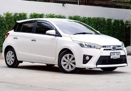Toyota YARIS 1.2 G รถเก๋ง 5 ประตู ออกรถฟรี
