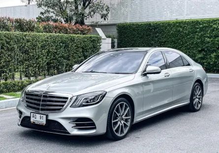 2018 Mercedes-Benz S-Class 2.9 S350d รถเก๋ง 4 ประตู ไมล์น้อย มือเดียวป้ายแดง 