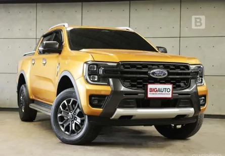 2022 Ford RANGER 2.0 Double Cab WildTrak Hi-Rider 4WD AT ไมล์แท้ 3หมื่น รับประกัน5ปี 150,000KM B3879