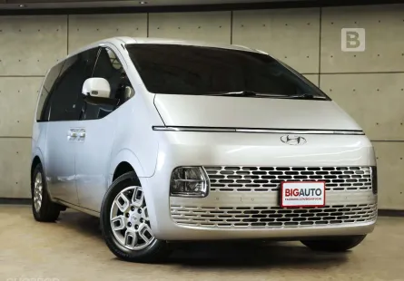 2021 Hyundai Staria 2.2 S Van AT ไมล์แท้ มือแรกจากป้ายแดง ภายนอก-ภายในสภาพเรียบร้อยไม่ช้ำ B6941