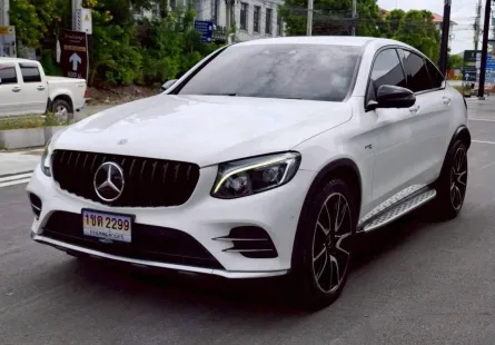 2022 Mercedes-Benz GLC 43 COUPE 4MATIC สีขาว