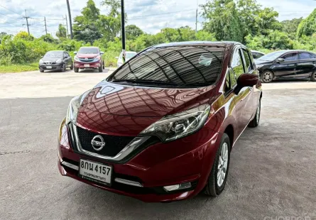 Nissan Note 1.2 V เกียร์ออโต้ ปี 2017 ผ่อนเริ่มต้น 4,*** บาท