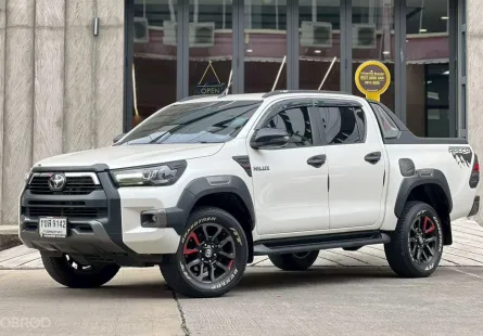  ใหม่กริป พร้อมใช้งาน รถมือเดียวเลขไมล์ 84,000 กม.Toyota Revo Rocco 2.4 D/C Prerunner Auto ปี2021