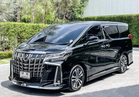 2023 Toyota ALPHARD 2.5 รถตู้/MPV รถบ้านแท้ ไมล์น้อย มือเดียวป้ายแดง 