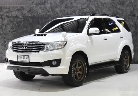 2013 Toyota Fortuner 2.5 V SUV รถบ้านแท้ 