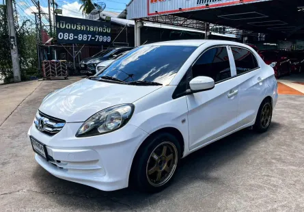 Honda Brio Amaze 1.2 V เกียร์ออโต้ ปี 2013 ผ่อนเริ่มต้น 2,*** บาท
