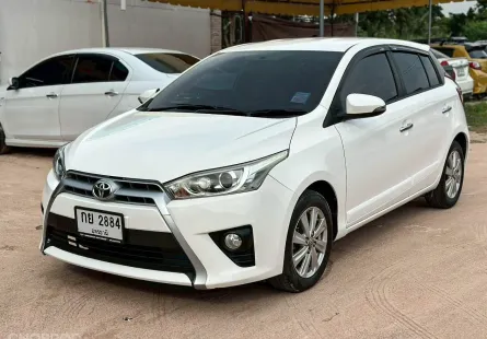 Toyota Yaris 1.2 G เกียร์ออโต้ ปี 2014 ผ่อนเริ่มต้น 4,*** บาท
