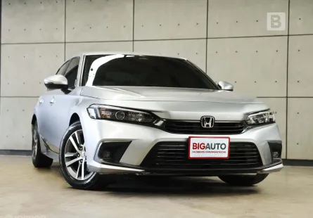 2022 Honda CIVIC 1.5 FE EL Sedan AT ไมล์แท้ 6 หมื่น มือเเรกป้ายเเดง รับประกัน 3 ปี 100,000 KM B7936