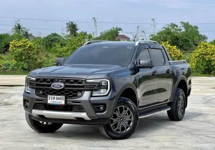 2022 Ford RANGER 2.0 Bi-Turbo 4WD Wildtrak รถกระบะ รถสภาพดี มีประกัน ไมล์น้อย 