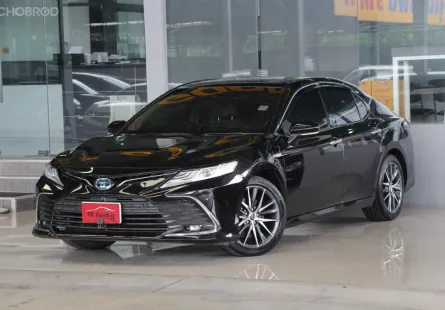 Toyota CAMRY 2.5 HEV Premium Luxury ปี 2022 รถบ้านมือเดียว Warranty2027 ใช้น้อยเข้าศูนย์ ฟรีดาวน์