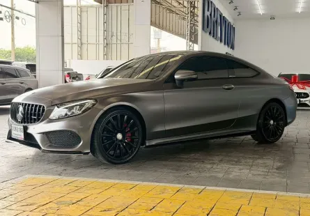 2017จด2018 Benz C250 Coupe Amg Dynamic W205