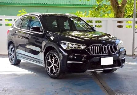 2017 BMW X1 2.0 sDrive18d SUV รถบ้านมือเดียว ไมล์น้อย  