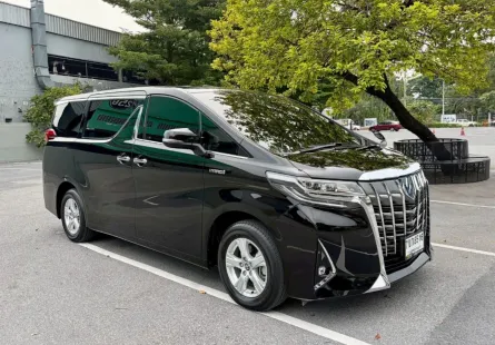 2022 Toyota ALPHARD 2.5 HYBRID E-Four รถตู้/MPV รถบ้านมือเดียว ไมล์น้อย 