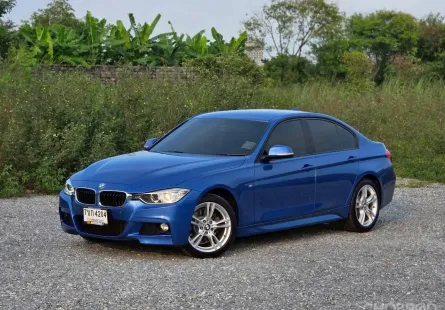 BMW 328i M Sport [F30] " LCI " ปี 2016 ซีดานหรูมาดสปอร์ต รุ่นท็อป ขับมันส์ ประหยัด ราคาน่าคบ