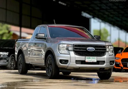 2022 FORD RANGER, 2.0 TURBO XL โฉม HI RIDER OPEN CAB สีเทา เกียร์ธรรมดา