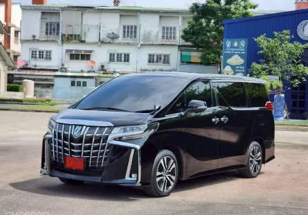 2023 Toyota ALPHARD 2.5 รถตู้/MPV รถบ้านแท้ ไมล์น้อย มือเดียวป้ายแดง 