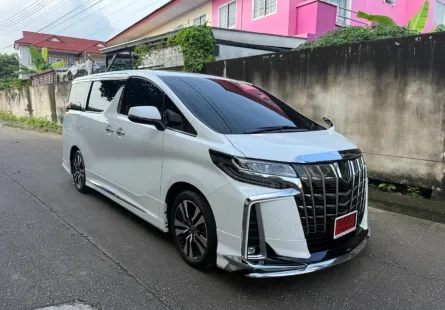 2024 Toyota ALPHARD 2.5 รถตู้/MPV รถสภาพดี มีประกัน ไมล์น้อย มือเดียวป้ายแดง  