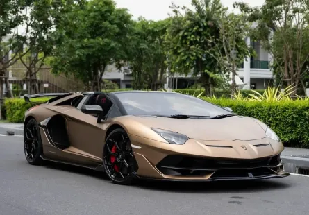 Lamborghini Aventador 6.5 SJV Roadster 2021 รถสปอร์ตสุดหรู ไมล์น้อย มือเดียวป้ายแดง  