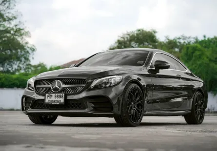 Benz C200 Coupe AMG ปี 2019 คูเป้ 2 ประตู กุญแจครบ 2 ดอก พร้อมใช้งาน