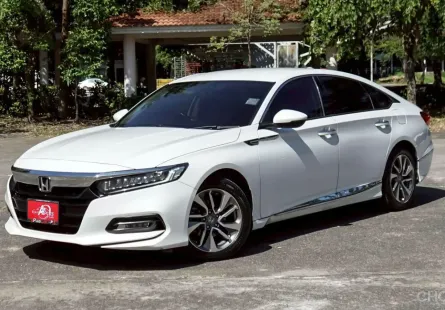 HONDA ACCORD 1.5 TURBO EL TOP ปี2019(MNC) G10 A/T สีขาว