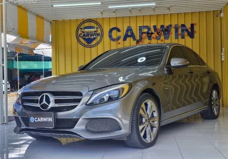 2018 Mercedes-Benz C-Class 2.0 C350e รถเก๋ง 4 ประตู 