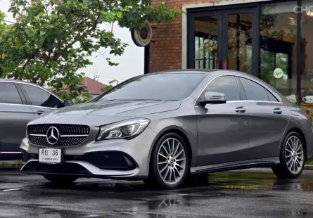 2017 Mercedes-Benz CLA-Class 2.0 CLA250 AMG WhiteArt Edition รถเก๋ง 4 ประตู รถบ้านแท้ ไมล์น้อย 