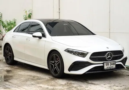 Mercedes-Benz A-Class A200 AMG Dynamic 2024 ไมล์น้อยเพียง 12,000 กม. 