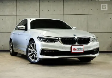 2018 BMW 520d 2.0 G30 Sport Sedan AT ไมล์แท้ เจ้าของเดิมดูแลรักษารถดีมาก B4834
