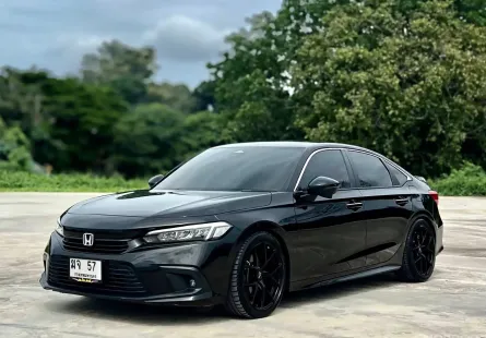 Honda Civic 2.0 e:HEV EL+ ปี 2023 เลขไมล์เพียง 22,000 กม. สภาพนางฟ้า มือเดียวป้ายแดง เจ้าของขายเอง  