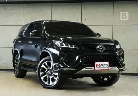 2022 Toyota FORTUNER 2.4 Legender SUV AT ไมล์แท้ 4 หมื่น รับประกัน 5 ปี 150,000 KM B1077
