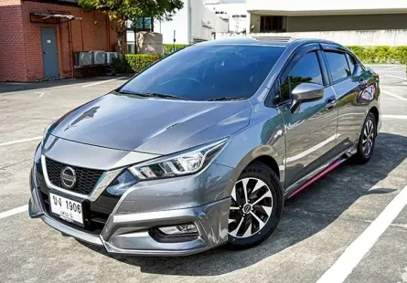 2021 Nissan ALMERA 1.0 EL สีเทา เกียร์ออโต้