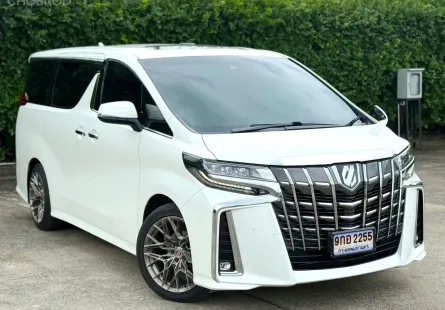 2023 Toyota ALPHARD 2.5 รถตู้/MPV รถบ้านมือเดียว ไมล์น้อย 29,000 km  
