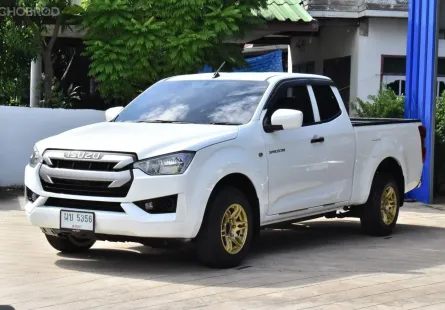 Isuzu D-Max  Cap เครื่อง 1.9 cc ดีเซล เทอร์โบ  ปี 2020 วิ่ง 21x,xxx km สีขาว เกียร์ ธรรมดา รถสวย