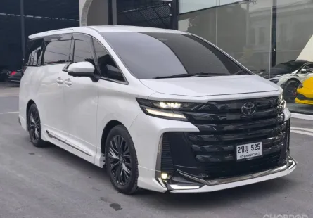 Toyota Vellfire 2.4 Turbo 2025  รถหรูหรา ไมล์เพียง 9,8XX KM มือเดียวป้ายแดง เจ้าของขายเอง  
