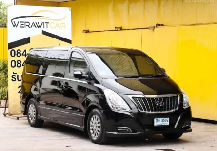 Hyundai H-1 2.5 Elite Van ปี 2017 ปลายปี รถ 11 นั่ง เกียร์ Auto เครื่อง ดีเซล ไม่มีชนหนัก 