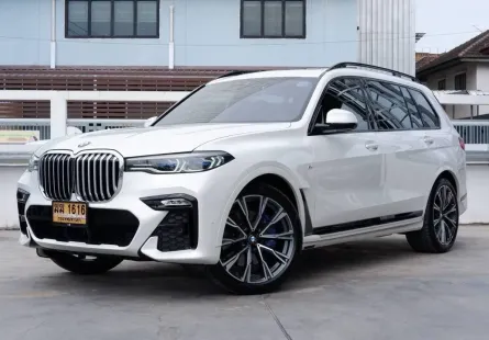 BMW X7 xDrive40d M Sport 2022 รถสวยสภาพป้ายแดง มือเดียว ไมล์แท้  