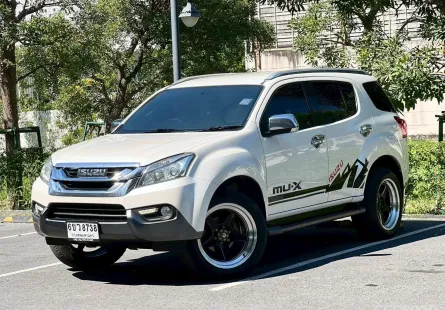 Isuzu Mu-x 3.0 DVD Navi 4WD ปี2014 สีขาว ออโต้ ดีเซล 
