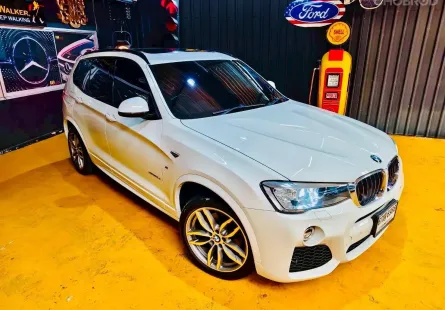BMW X3 2.0 xDrive20d 2017 รถมือสองสภาพดี ไมล์น้อย มือเดียวป้ายแดง 