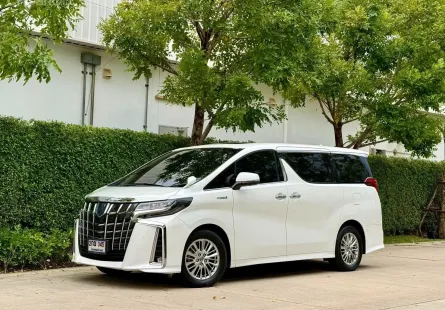 2020 Toyota ALPHARD 2.5 HYBRID SRC E-Four รถตู้/MPV  เจ้าของขายเอง แถมป้ายทะเบียนทะเบียนประมูล 