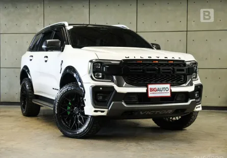2023 Ford EVEREST 2.0 WildTrak 4WD SUV AT ไมล์แท้ 2 หมื่น (วิ่งน้อยมาก) แต่งทั้งคันจากโรงงาน B6413 