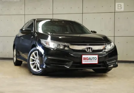 2016 Honda CIVIC 1.8 FC E Sedan AT ไมล์เเท้ (วิ่งมาน้อยมาก) พร้อมสี Crystal Black Pearl B7364