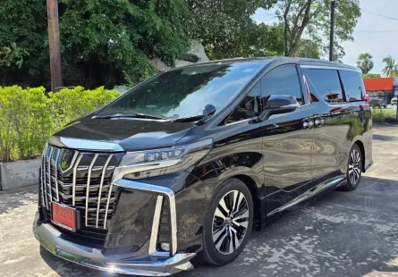 2022 Toyota ALPHARD 2.5 รถตู้/MPV รถสภาพดี มีประกัน ไมล์น้อย มือเดียวป้ายแดง 