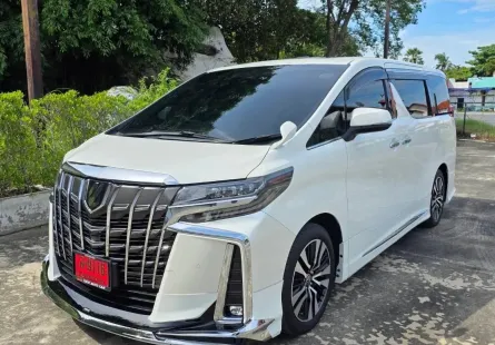 2022 Toyota ALPHARD 2.5 HYBRID E-Four รถตู้/MPV รถบ้านมือเดียว