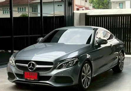 2018 Mercedes-Benz C-Class 2.0 C250 Coupe รถเก๋ง 2 ประตู รถสภาพดี มีประกัน ไมล์แท้ 