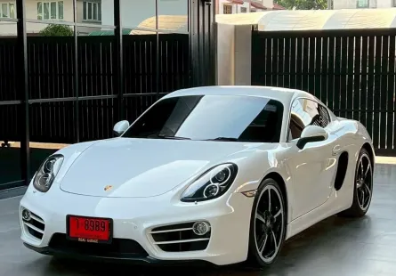 Porsche Cayman 2.7 ปี 2014 รถบ้าน มือสองคุณภาพดี ไมล์แท้  